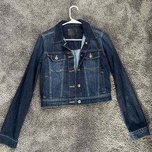 PAIGE Dark Denim Jacket